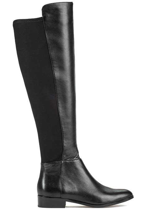 michael kors knee high boots with flat sole and zipper|michael kors bromley leather boots.